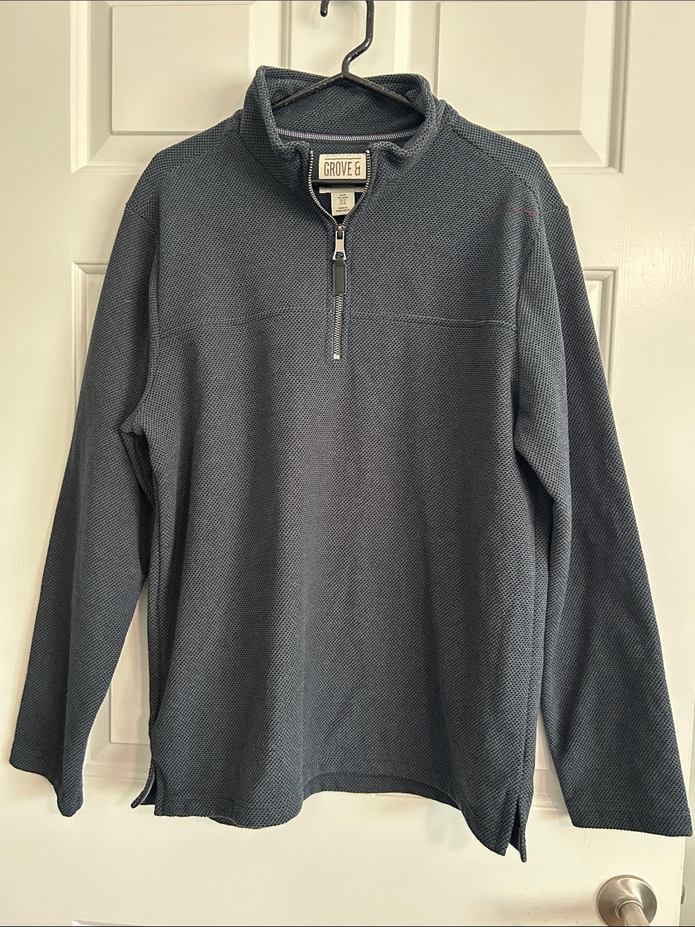 groove Men's Quarter-Zip Pullover - Slate
